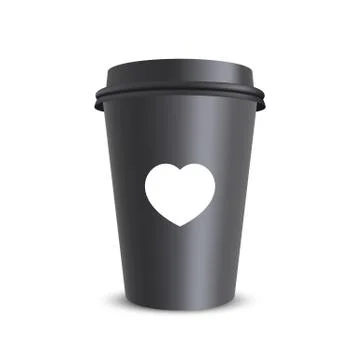 Paper coffee cup Stock Illustration
