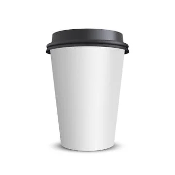 Paper coffee cup Stock Illustration
