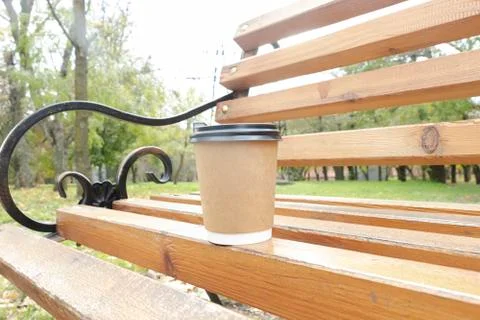 Paper coffee cup Stock Photos