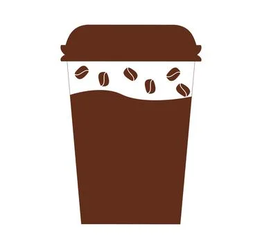 Paper coffee cups Stock Illustration