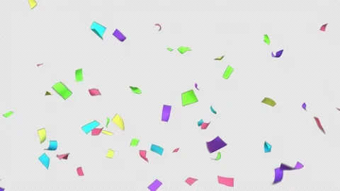 Paper confetti Burst Vídeo Stock 222405273