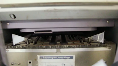 Paper copy machine Stock Footage 36074901