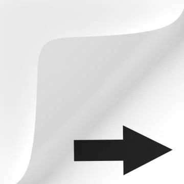 Paper corner peel - Next Stock Illustration
