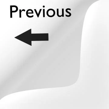 Paper corner peel - Previous Stock Illustration
