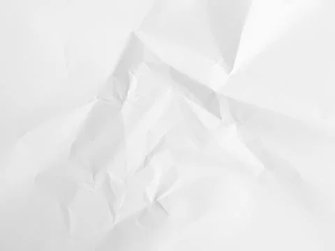 Paper crumpled abstract background white pattern wall design grunge Stock Photos
