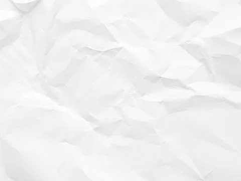 Paper crumpled abstract background white pattern wall design grunge Stock Photos