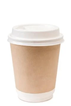 Paper cup of coffee Foto stock