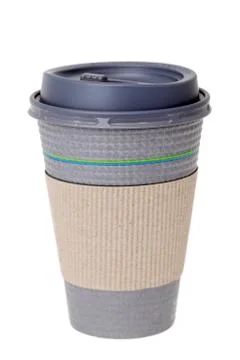 Paper cup of coffee Stock Photos