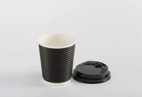 Paper cup for coffee Stock Photos