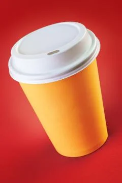Paper cup of coffee Stock Photos