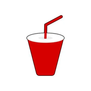 Paper cup vector design template illustration 스톡 일러스트