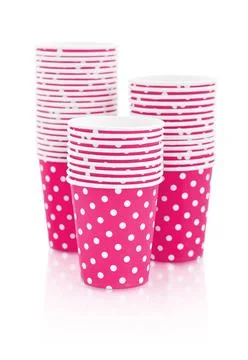 Paper cups Stock Photos