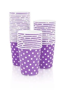 Paper cups Stock Photos
