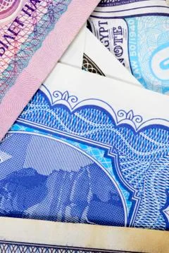 Paper Currency Background Stock Photos