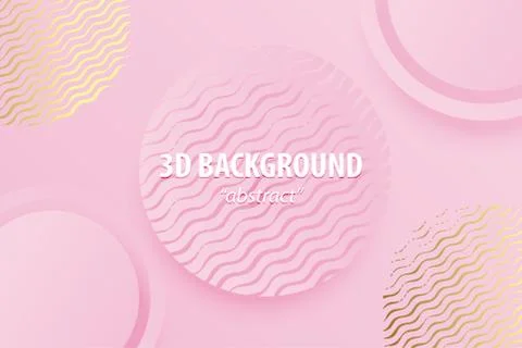 Paper cut abstract 3d web trendy background Illustrazione stock