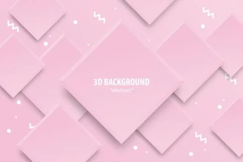 Paper cut abstract 3d web trendy background Stock Illustration