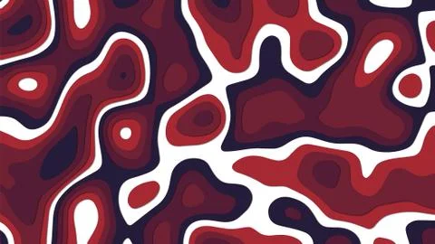 Paper cut background Stock Illustration