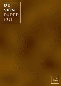 Paper cut background Stock Illustration