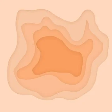 Paper cut background. Stock Illustration