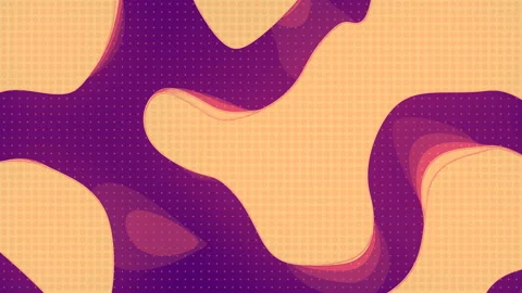 Paper cut loop animation. Colorful carving art. Landscape top view. 3d render 4K Stock Footage 116770945