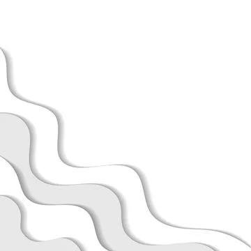 Paper cut out background for design in light colors with blank white space イラスト素材