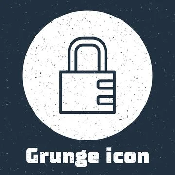 Paper cut Safe combination lock icon isolated on grey background. Combination Illustrazione stock