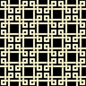 Paper cut seamless pattern in celtic knot style. Stock Illustration