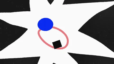 Paper Cut Shapes 10 Stock Footage 252097444