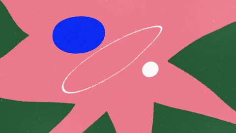 Paper Cut Shapes 7 Stock Footage 252097445