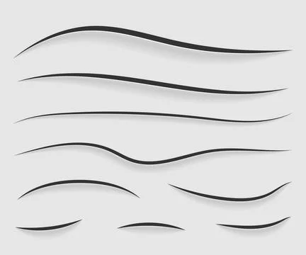 Paper cuts pattern set. Isolated on background. Vector illustration Illustrazione stock