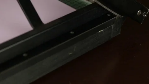 Paper Cutter Stock Footage 79470004