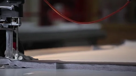 Paper-cutting machine Video stock 77044948