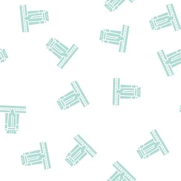 Paper cutting machine glyph seamless pattern 库存插图