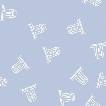 Paper cutting machine line seamless pattern Stock Illustration