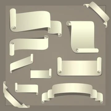 Paper Design Elements Illustration