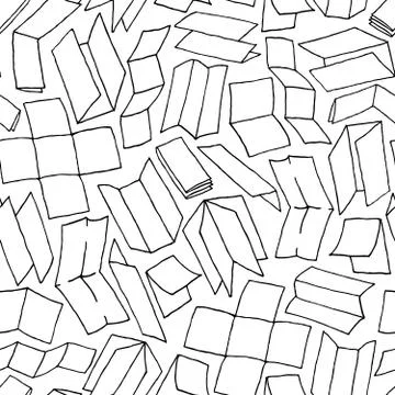 Paper design seamless pattern Stock Illustration