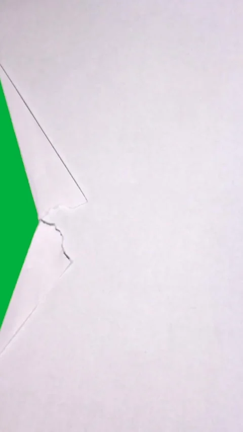Paper displayed with soft texture and subtle bending The crumpling. Stock Footage 306846881