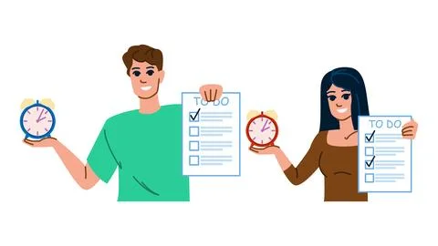 Paper to do list vector Stock Illustration