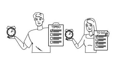 Paper to do list vector Stock Illustration