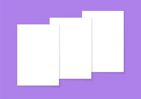 Paper document stack Stock Illustration