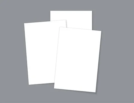 Paper document stack Stock Illustration