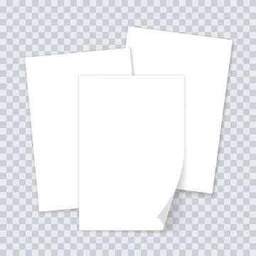 Paper document stack Stock Illustration