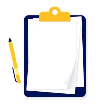 Paper document stack Stock Illustration