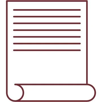 Paper document with text icon sheet vector Stock Illustration