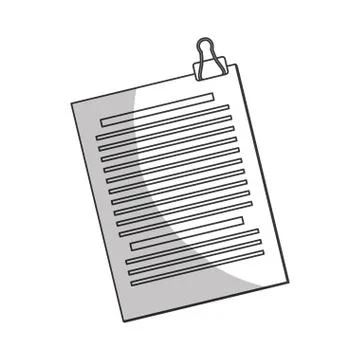 Paper documents icon Stock Illustration