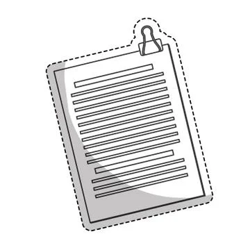 Paper documents icon Stock Illustration