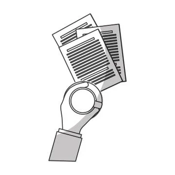 Paper documents icon Stock Illustration