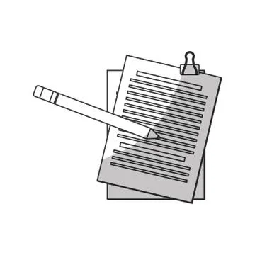 Paper documents icon Stock Illustration