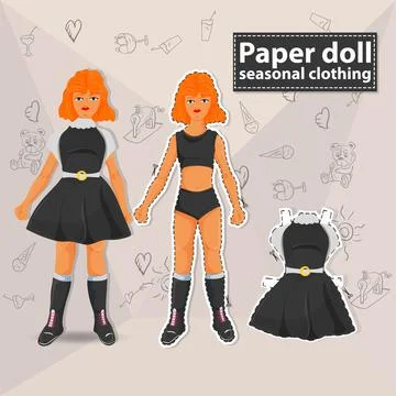 Paper Doll Images – Browse 34,514 Stock Photos, Vectors, and Video