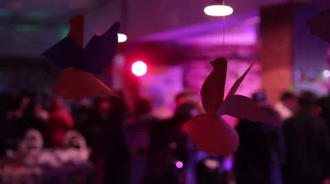 Paper doves Video stock 48060017